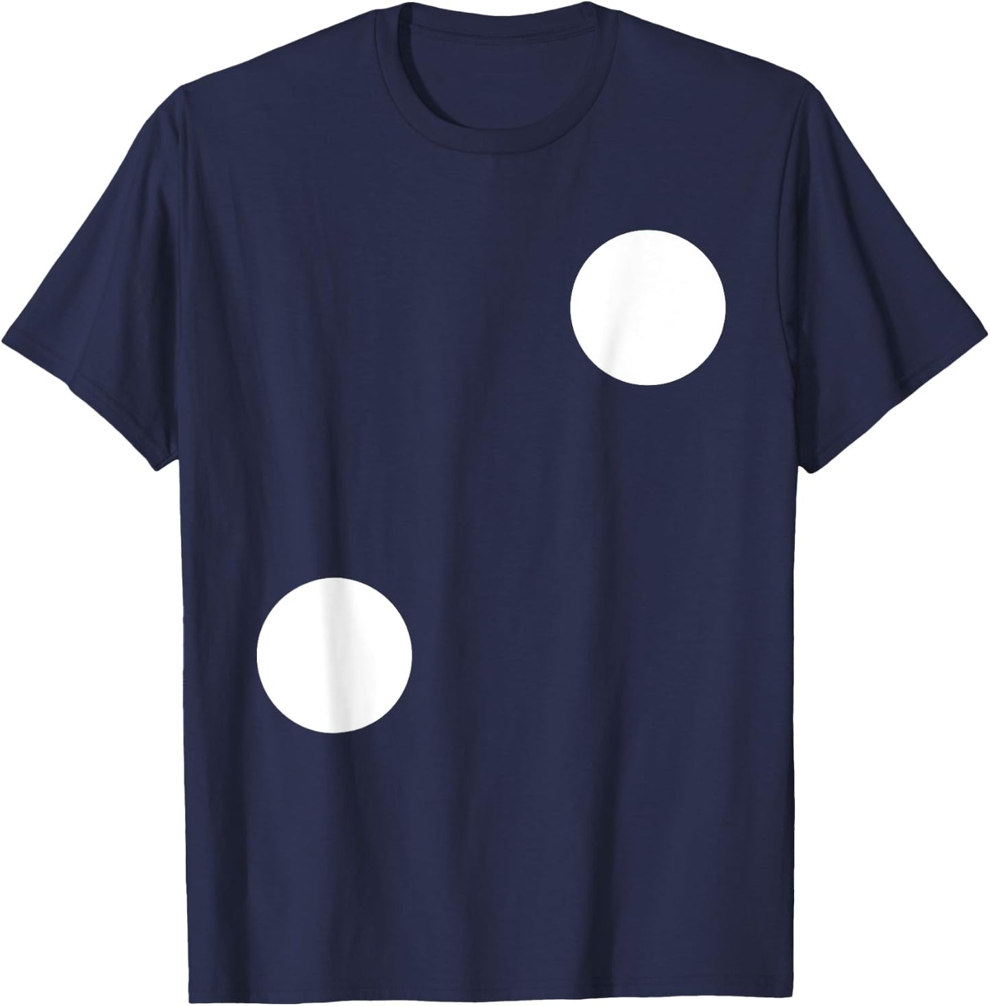Human Dice Number 2 Group Matching Halloween Costume Family T-Shirt - T-Shirt | Navy
