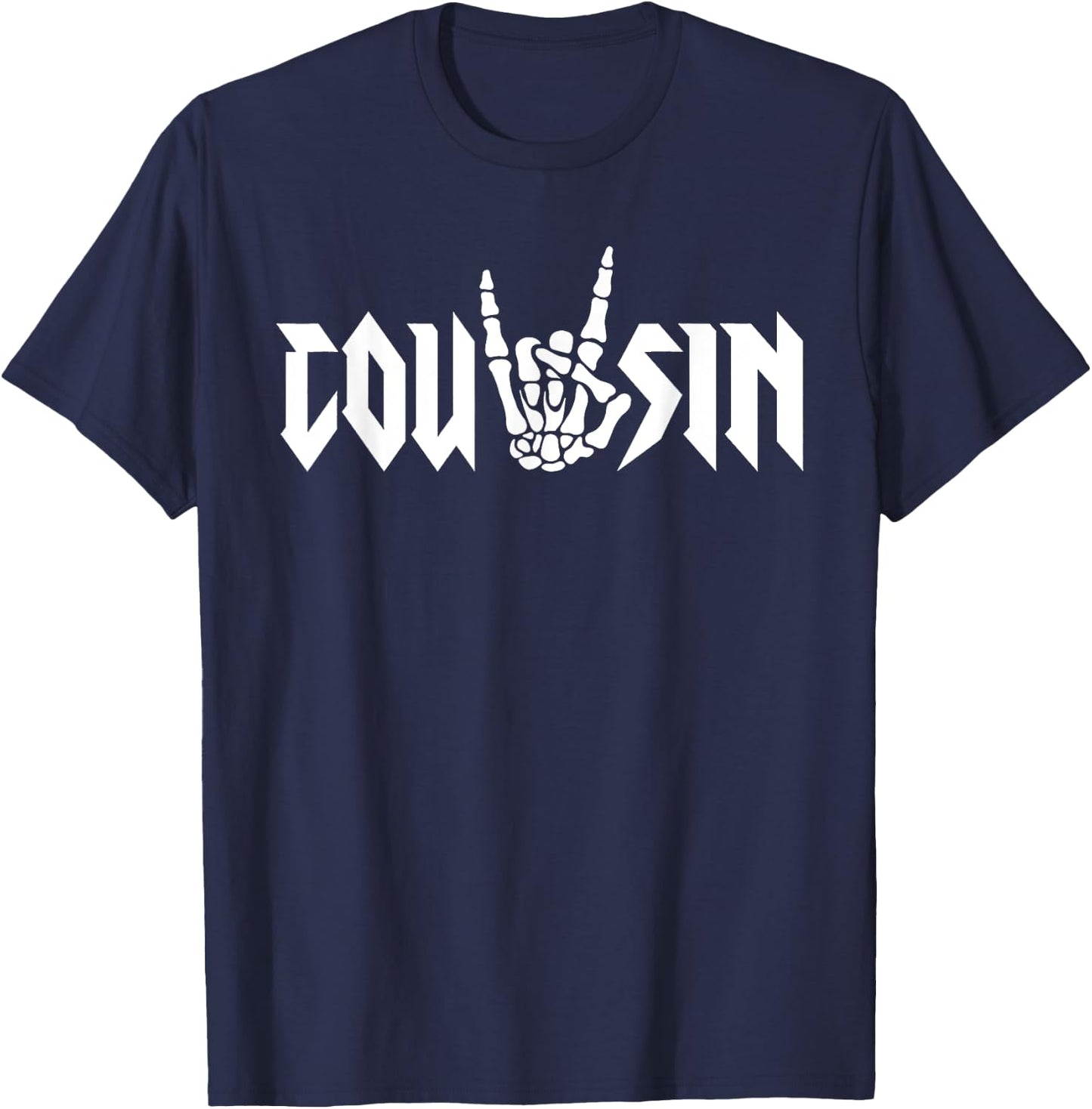 Cousin Of The Bad Two the Bone Birthday 2 Years Old Birthday T-Shirt - T-Shirt | Navy