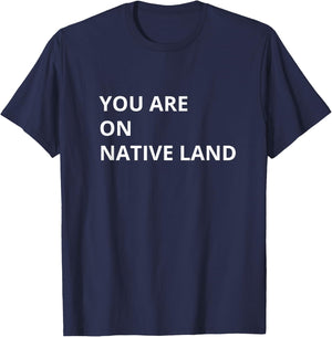 LAN8V Women's Black Cotton Polyester Tribal Pattern T-Shirt - T-Shirt | Navy