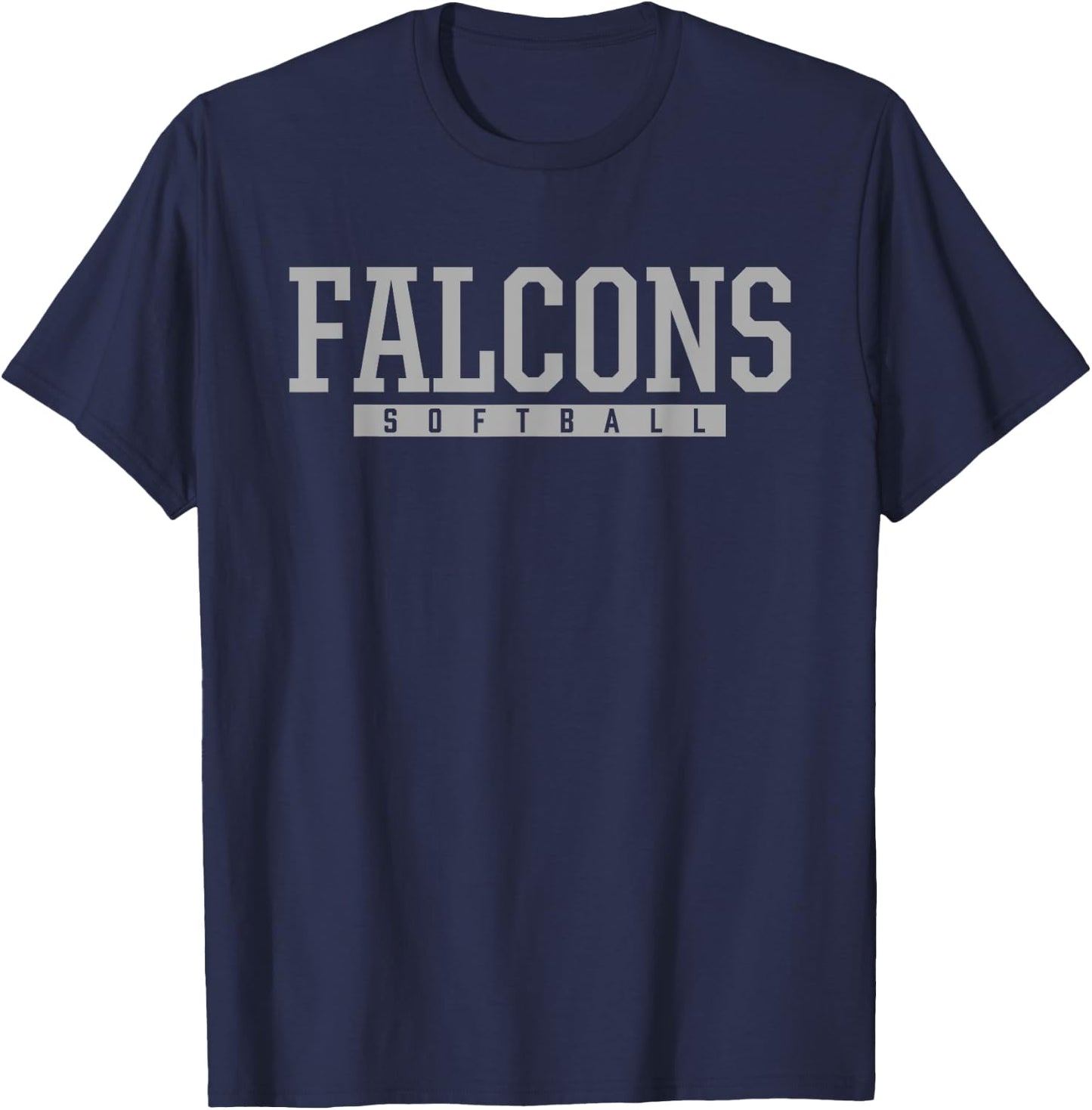 York Falcons Softball HS T-Shirt - T-Shirt | Navy