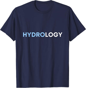 I love hydrology T-Shirt - T-Shirt | Navy