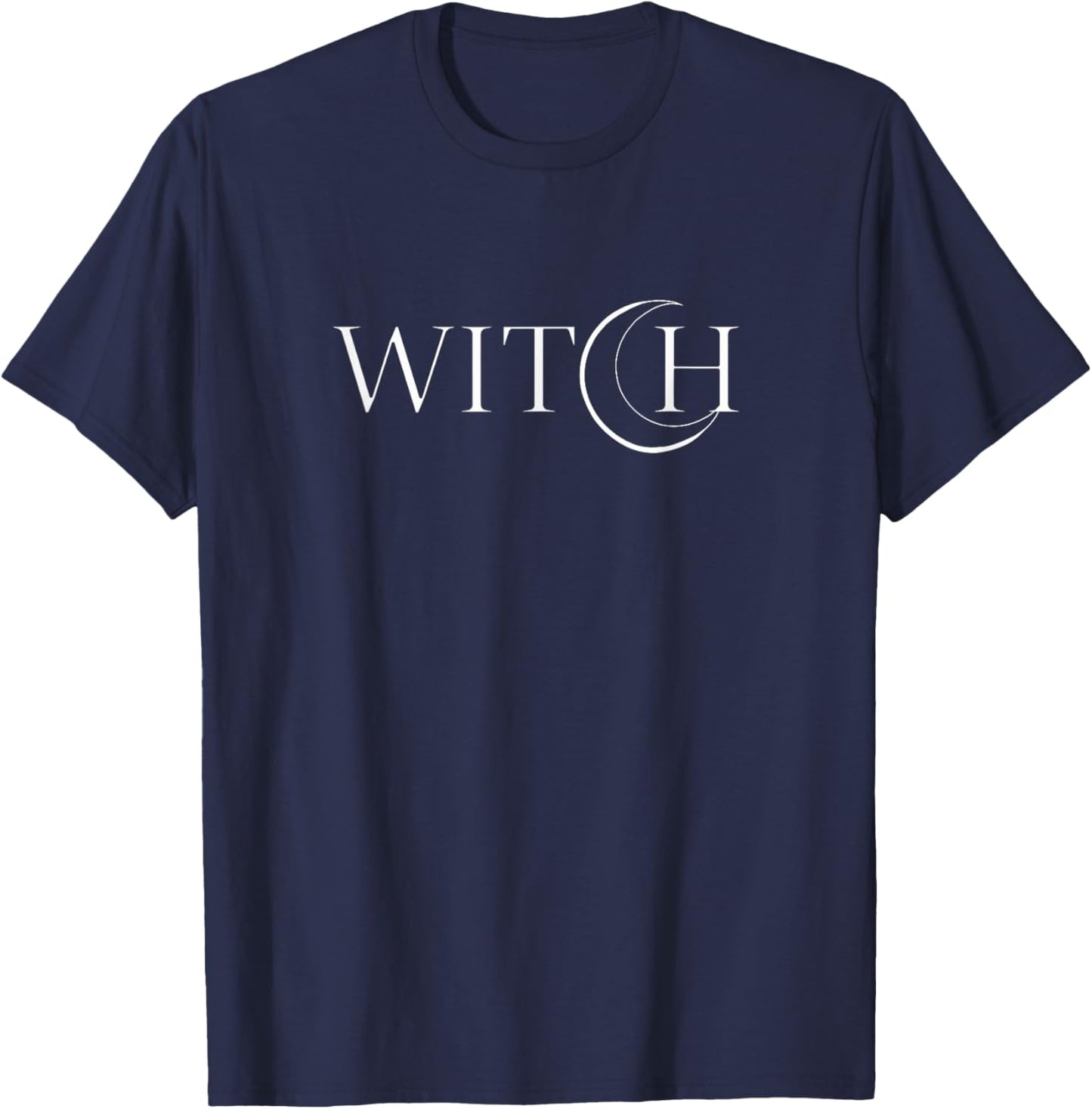 Witch Moon Halloween Witchcraft T-Shirt - T-Shirt | Navy