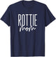 Rottie Mom Rottweiler Mama I Love My Rotweiller Dog T-Shirt - T-Shirt | Navy