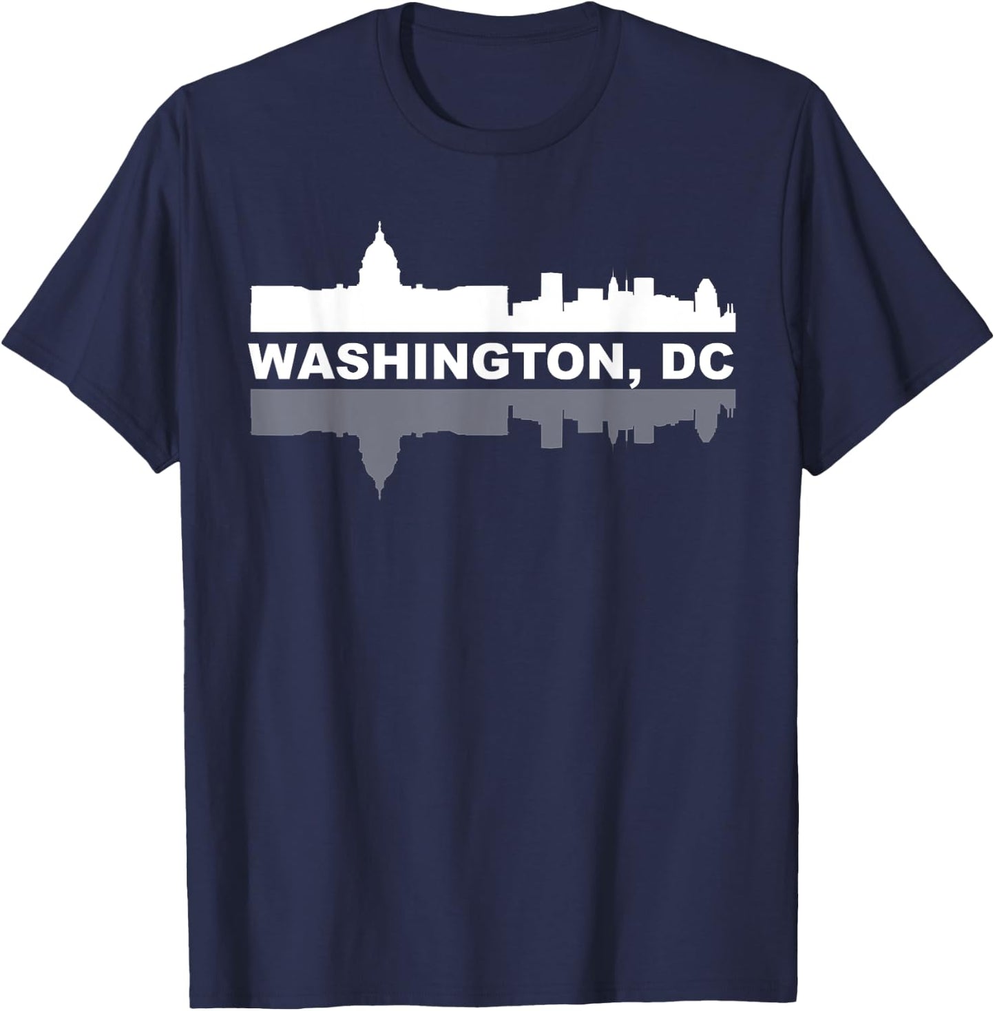 Washington DC Capitol Hill USA Flag Souvenir Shirt T-Shirt - T-Shirt | Navy