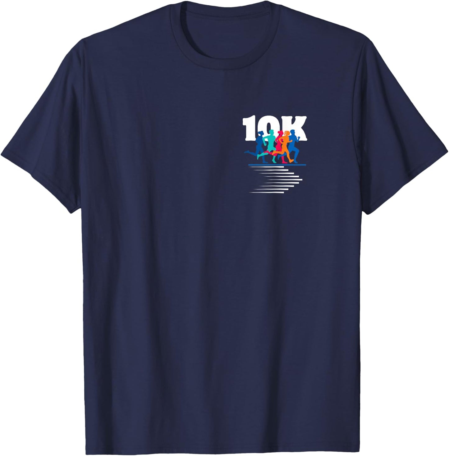 10K Runner Apparel Fun Wear Running Athletes Performance T-Shirt - T-Shirt | Navy