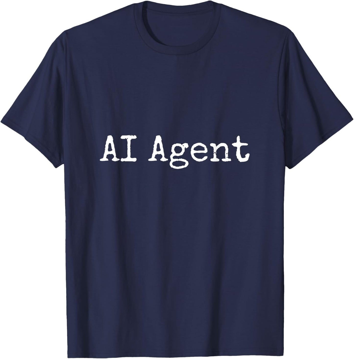 Minimal AI Agent T-Shirt - T-Shirt | Navy