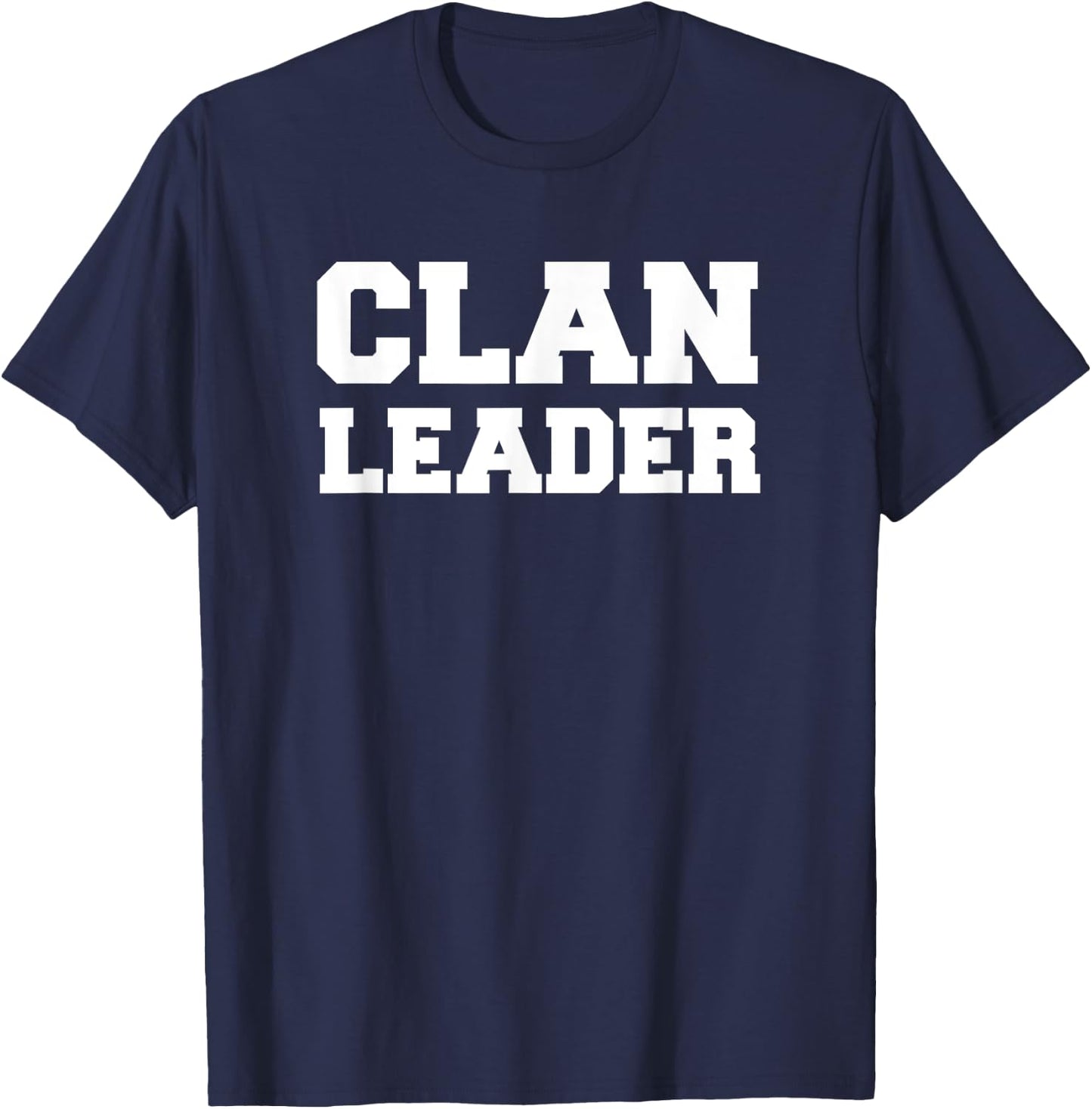 Clan Leader - Clash On T-Shirt - T-Shirt | Navy