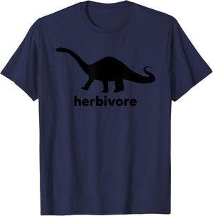 Herbivore – Vegetarisches Geschenk, Tierliebhaber, vegan, tierversuchsfrei T-Shirt - T-Shirt | Navy