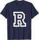 Letter R T-Shirt - T-Shirt | Navy