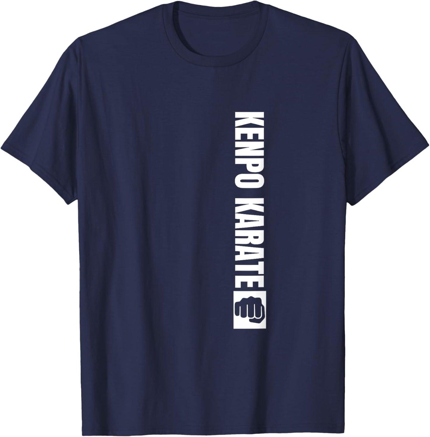 Kenpo Karate Coach Vintage Distressed American Kenpo T-Shirt - T-Shirt | Navy