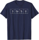 Scotch Periodic Table of Elements Funny T-Shirt - T-Shirt | Navy