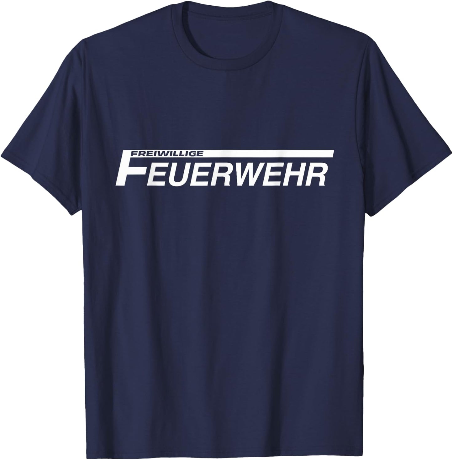 Freiwillige Feuerwehr Feuerwehrmann Feuerwehrfrau Geschenk T-Shirt - T-Shirt | Navy