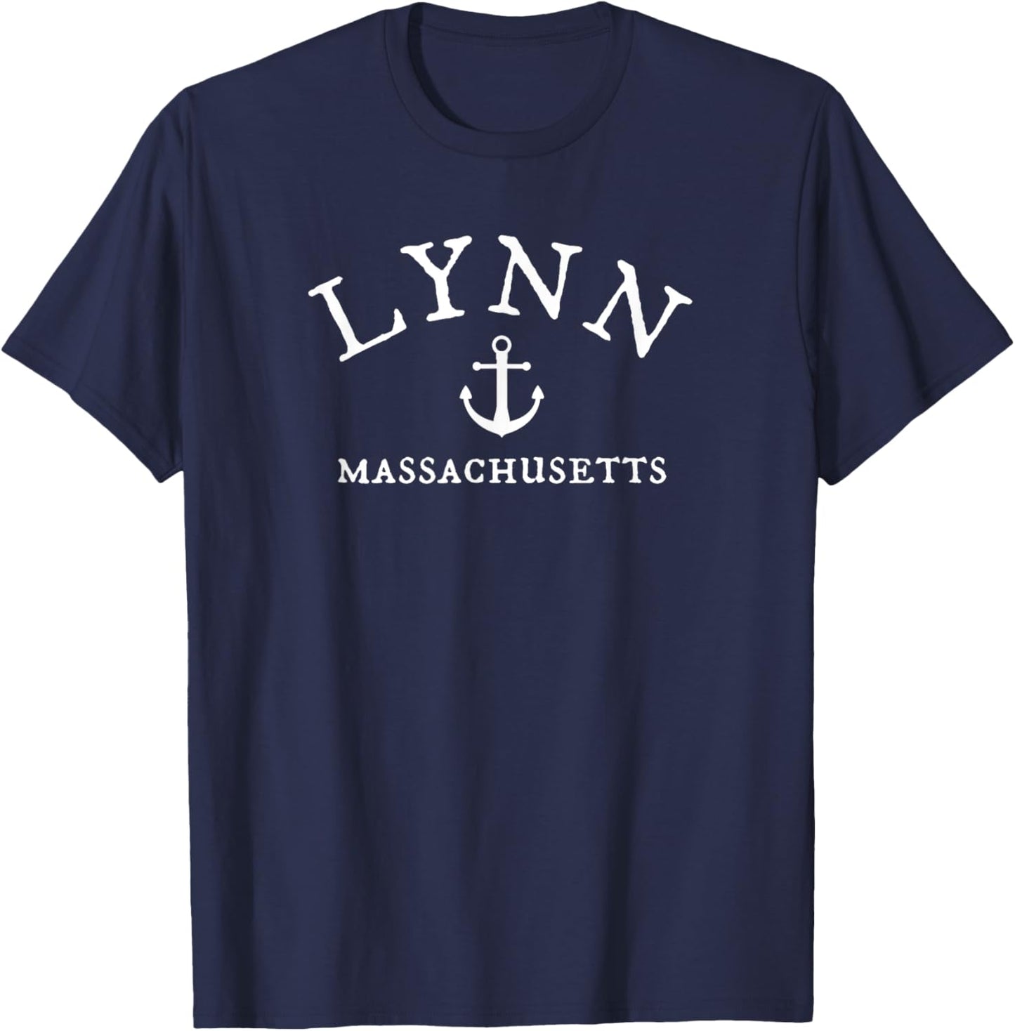 Lynn Massachusetts , MA Sea Town T-Shirt - T-Shirt | Navy