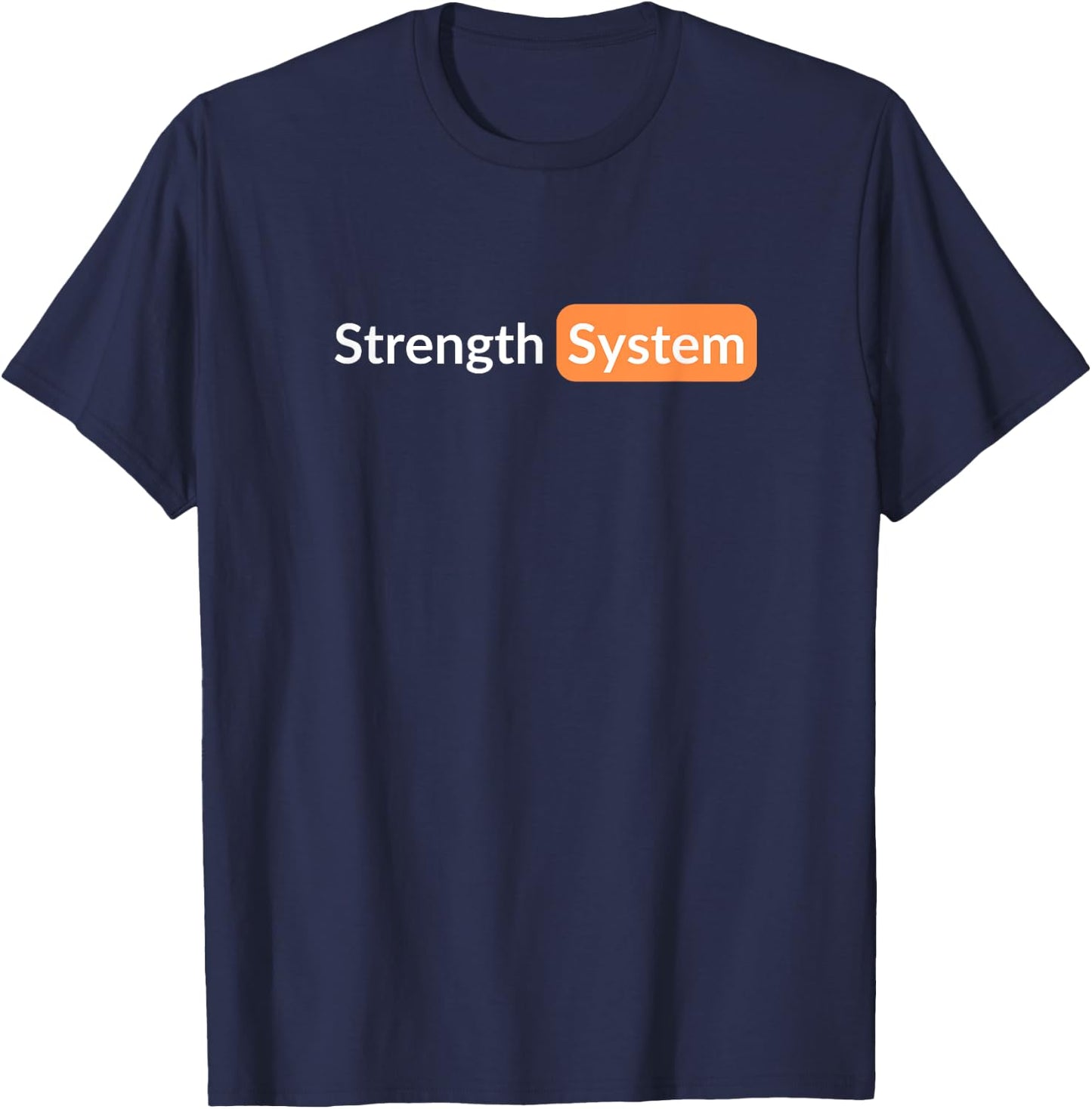 Strength System Gym T-Shirt - T-Shirt | Navy