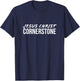 Jesus Christ Cornerstone T-Shirt - T-Shirt | Navy