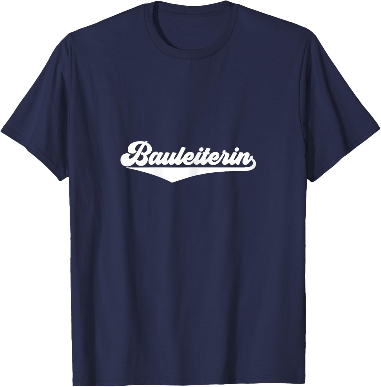 Women's Construction Site Building Line Building Supervision , black T-Shirt - T-Shirt | Navy