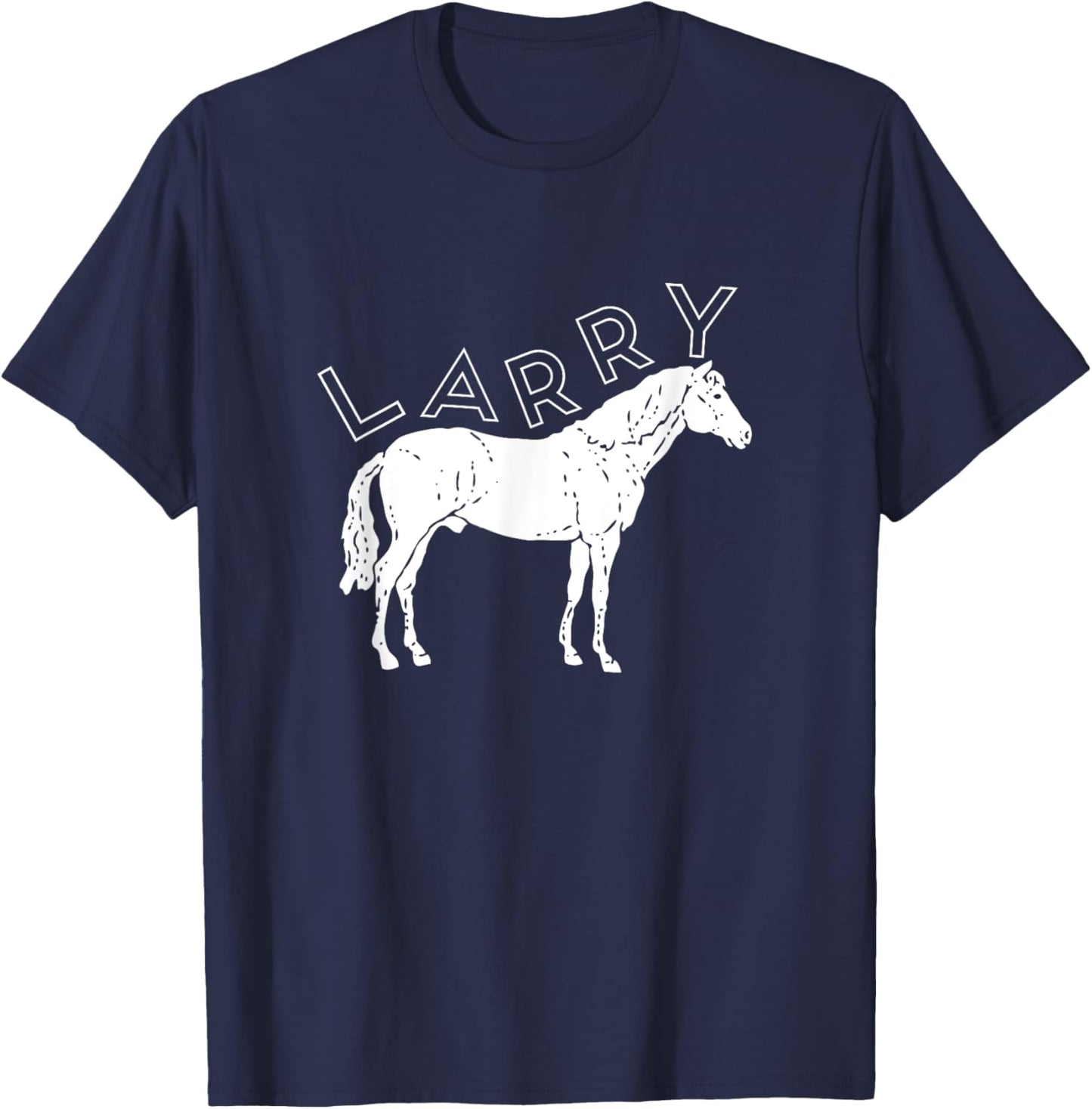 LARRY HORSE T Shirt T-Shirt - T-Shirt | Navy