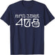 San Jose, SJ, 408, San Jose Pride, San Jo, Old School Cholo T-Shirt - T-Shirt | Navy