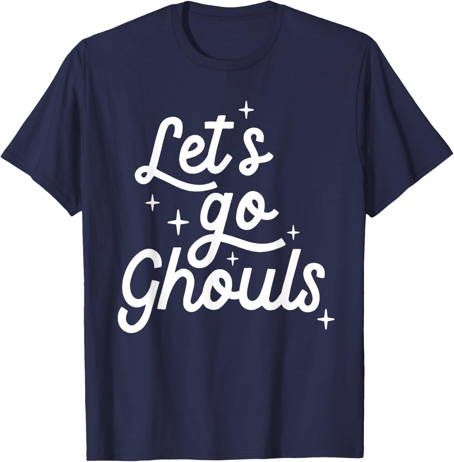 Let Go Ghouls T-Shirt - T-Shirt | Navy