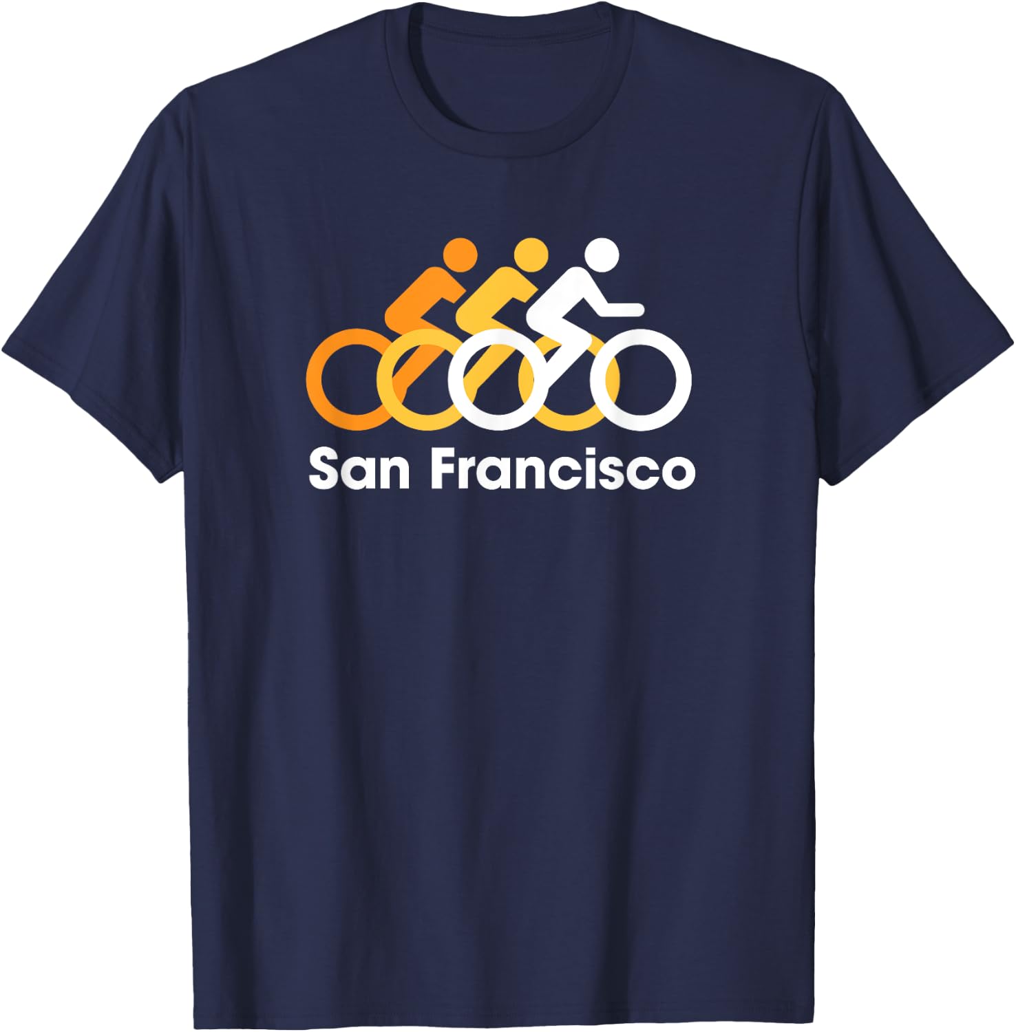 Bike San Francisco T-Shirt - T-Shirt | Navy