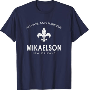 Vintage Town Mikaelson New Orleans Always and Forever , black T-Shirt - T-Shirt | Navy