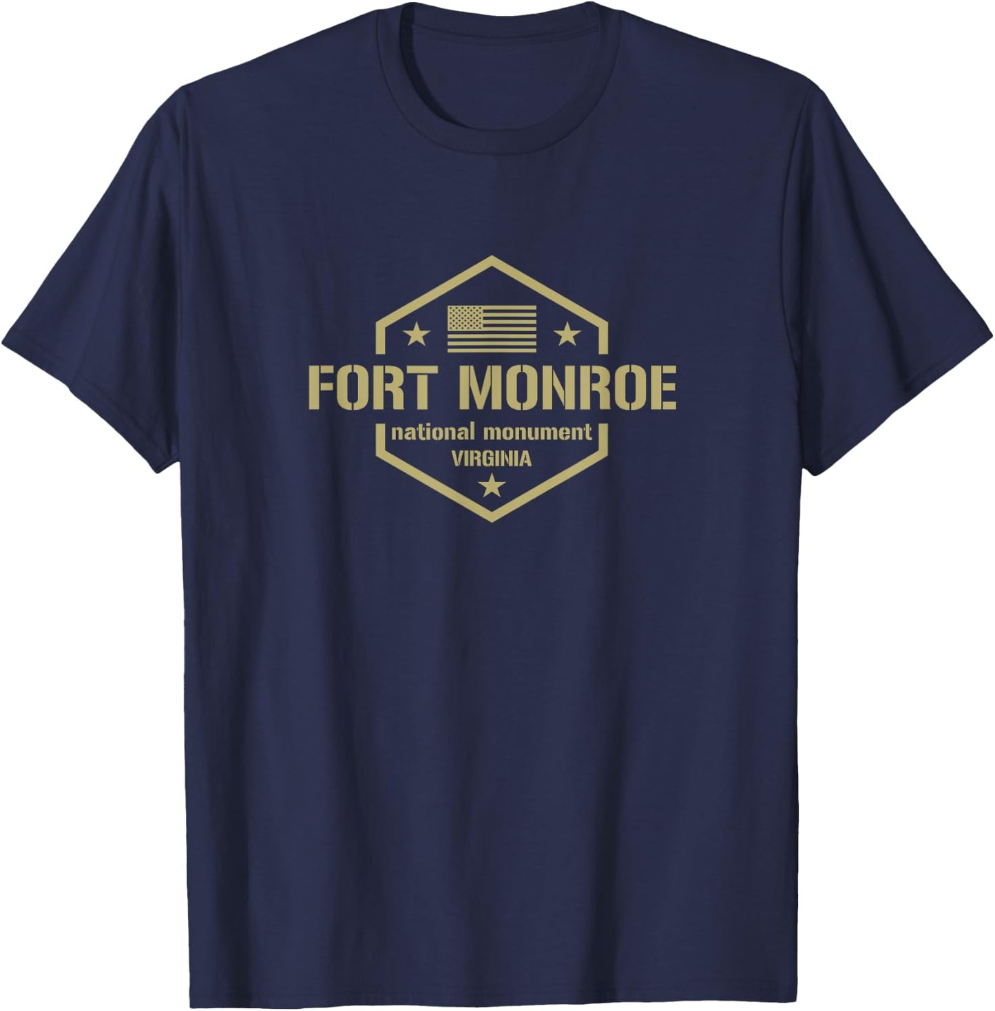 Fort Monroe National Monument T-Shirt - T-Shirt | Navy