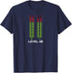 Retro VU Meter Vintage Hi-Fi Audio Stereo Music Sound T-Shirt - T-Shirt | Navy