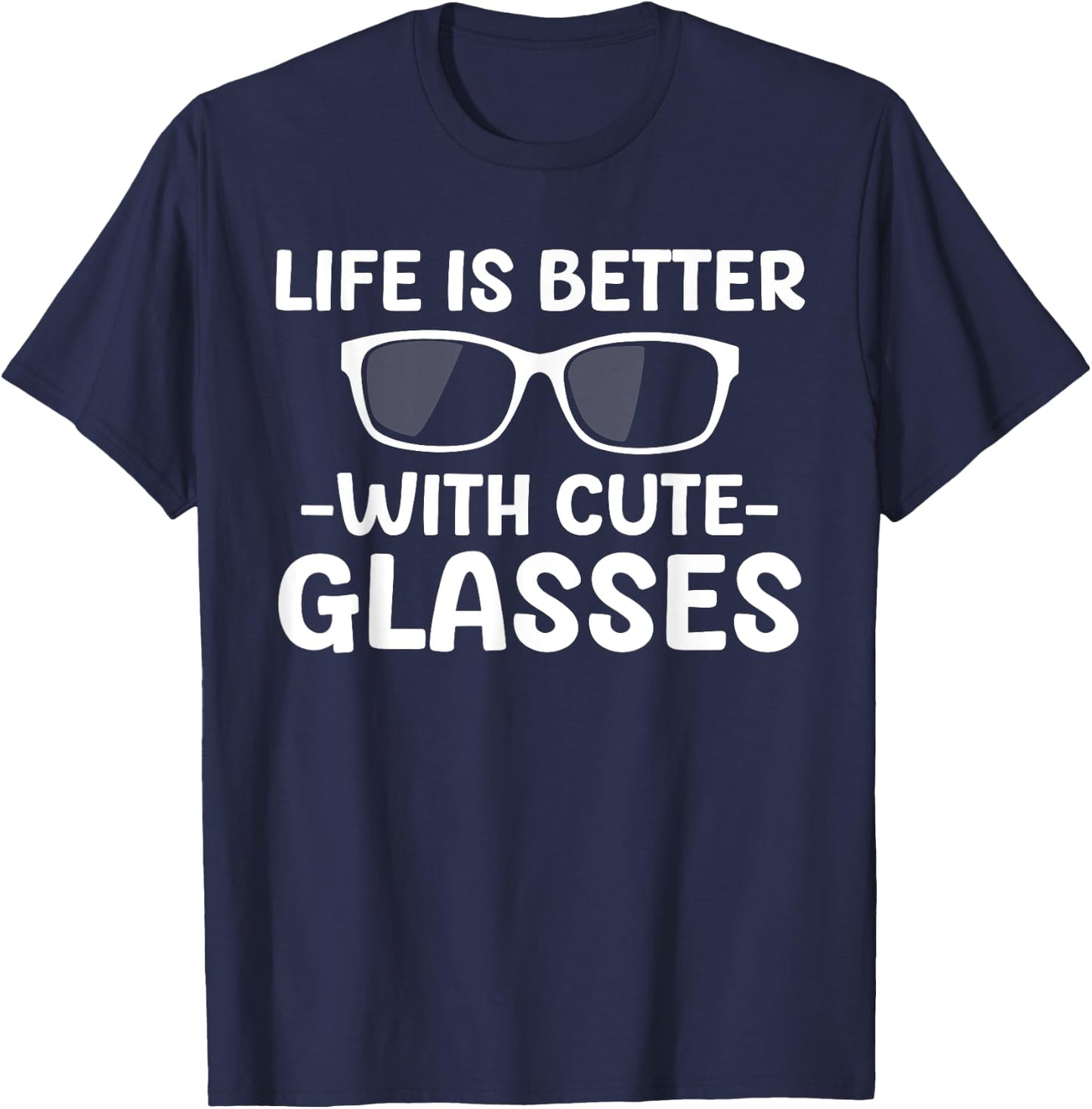 Cute Optician Art Women Optometrist Eyewear Optician T-Shirt - T-Shirt | Navy