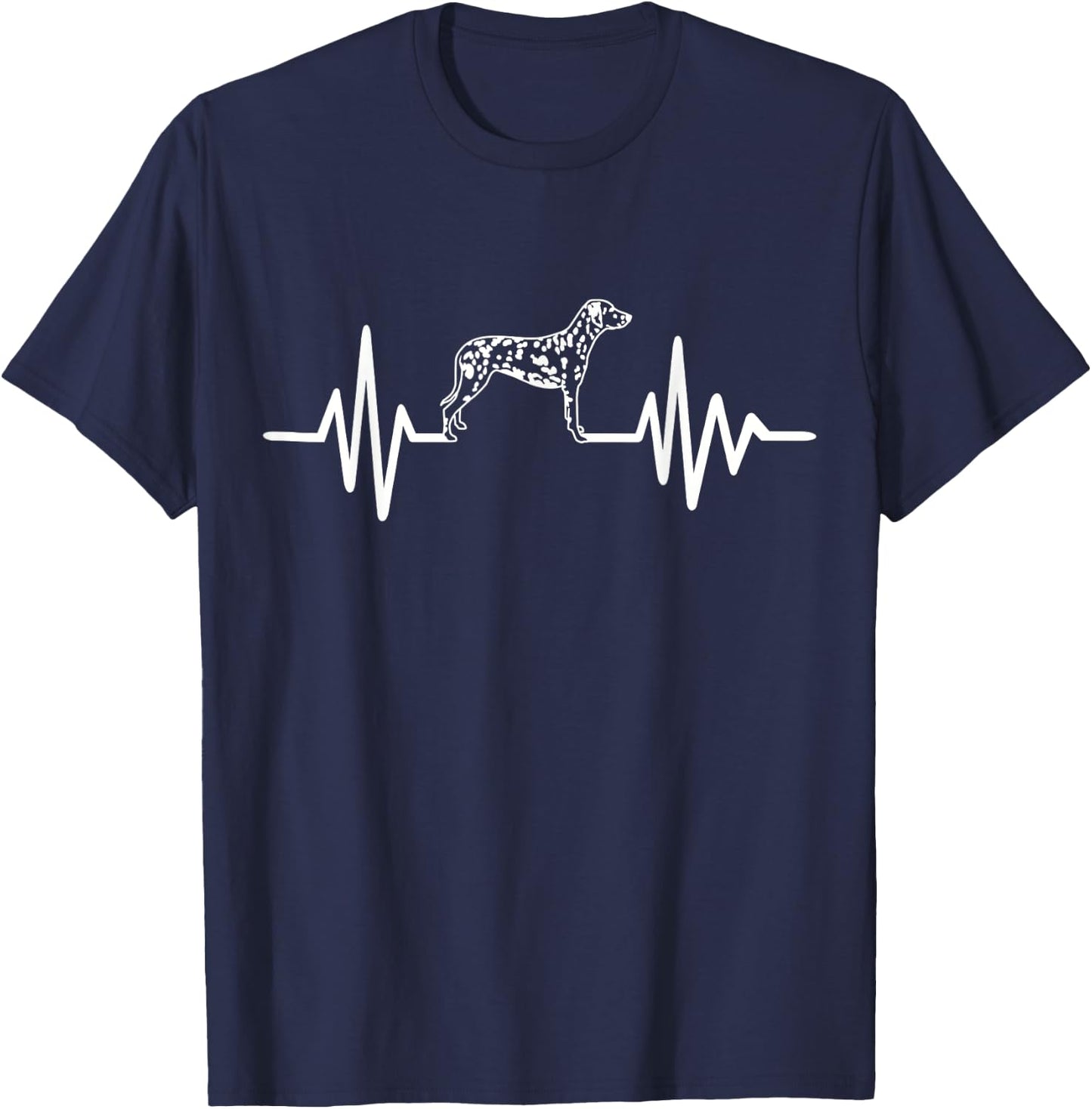 Dalmatian frequency T-Shirt - T-Shirt | Navy