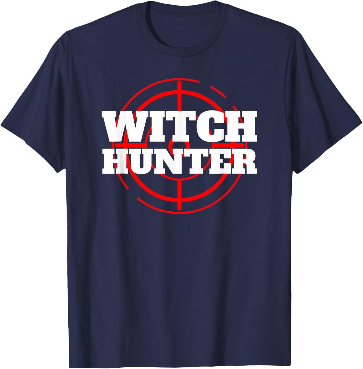 Wich Hunter Halloween T-Shirt - T-Shirt | Navy