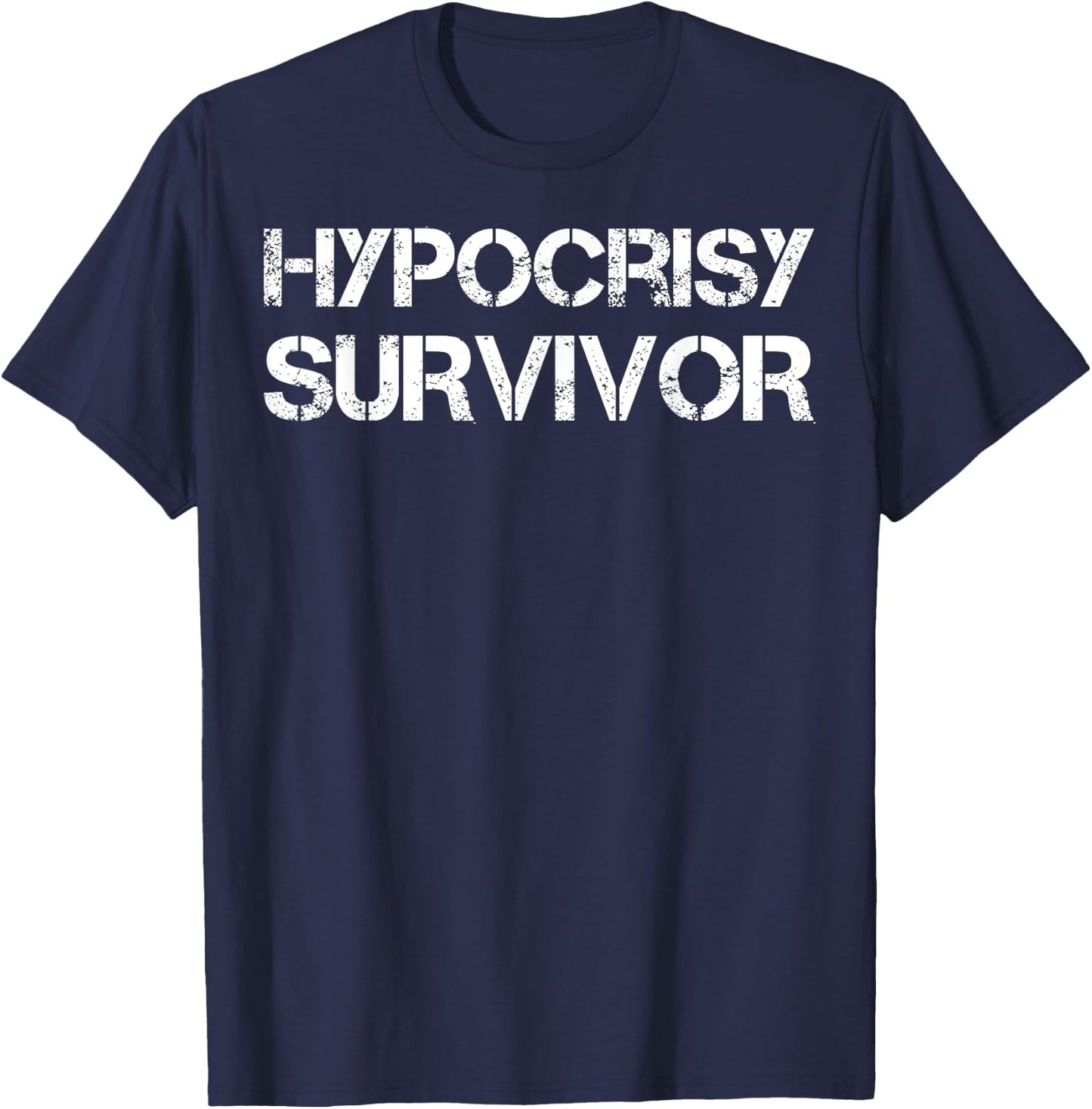 Hypocrisy Survivor T-Shirt - T-Shirt | Navy