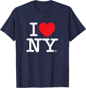 with German Text "Ich Liebe mein Klasses" Logo, black T-Shirt - T-Shirt | Navy