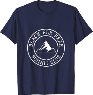 Climbed Black Elk Peak Summit Club Hike South Dakota USA T-Shirt - T-Shirt | Navy