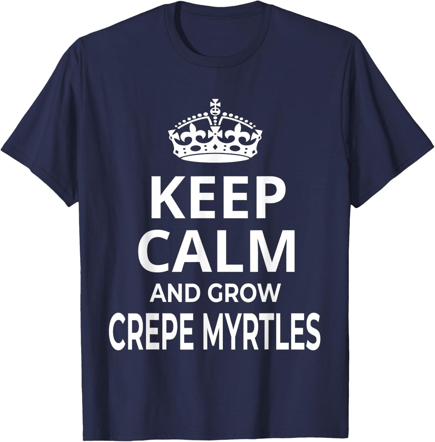 Myrte Crêpe/Myrte Crêpe/Inscription humoristique T-Shirt - T-Shirt | Navy