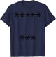 jebac PiS design T-Shirt - T-Shirt | Navy