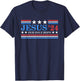 Jesus Christ 2024 President USA Election Political Parody T-Shirt - T-Shirt | Navy