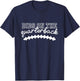 Football Girlfriend Dibs On The Quarterback T-Shirt - T-Shirt | Navy
