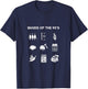Bands DER 90ER - Funny Gen X, Xennial, Rock Music T-Shirt - T-Shirt | Navy