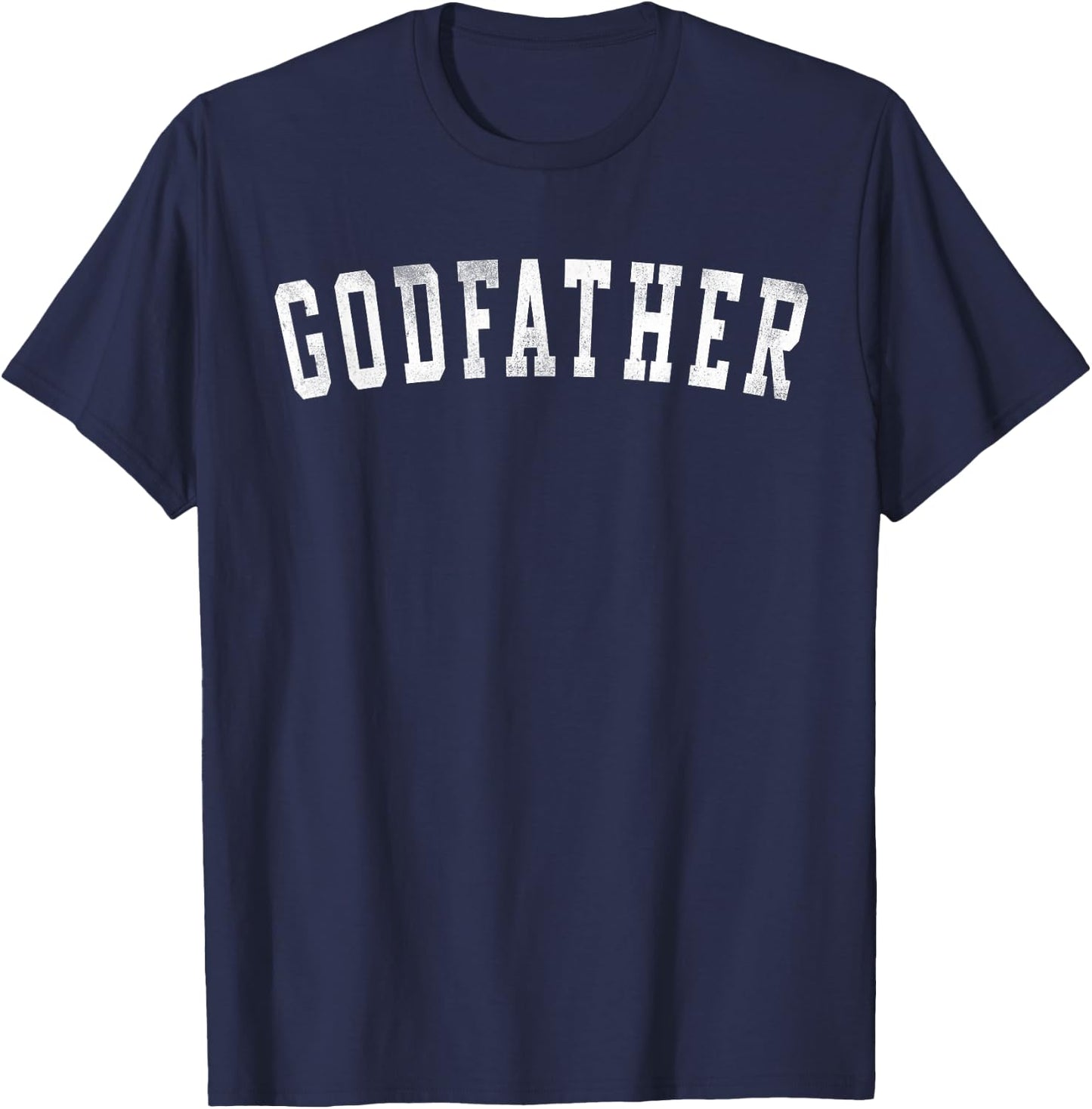 Godfather - Classic Bold Font Father's Day Godfather T-Shirt - T-Shirt | Navy