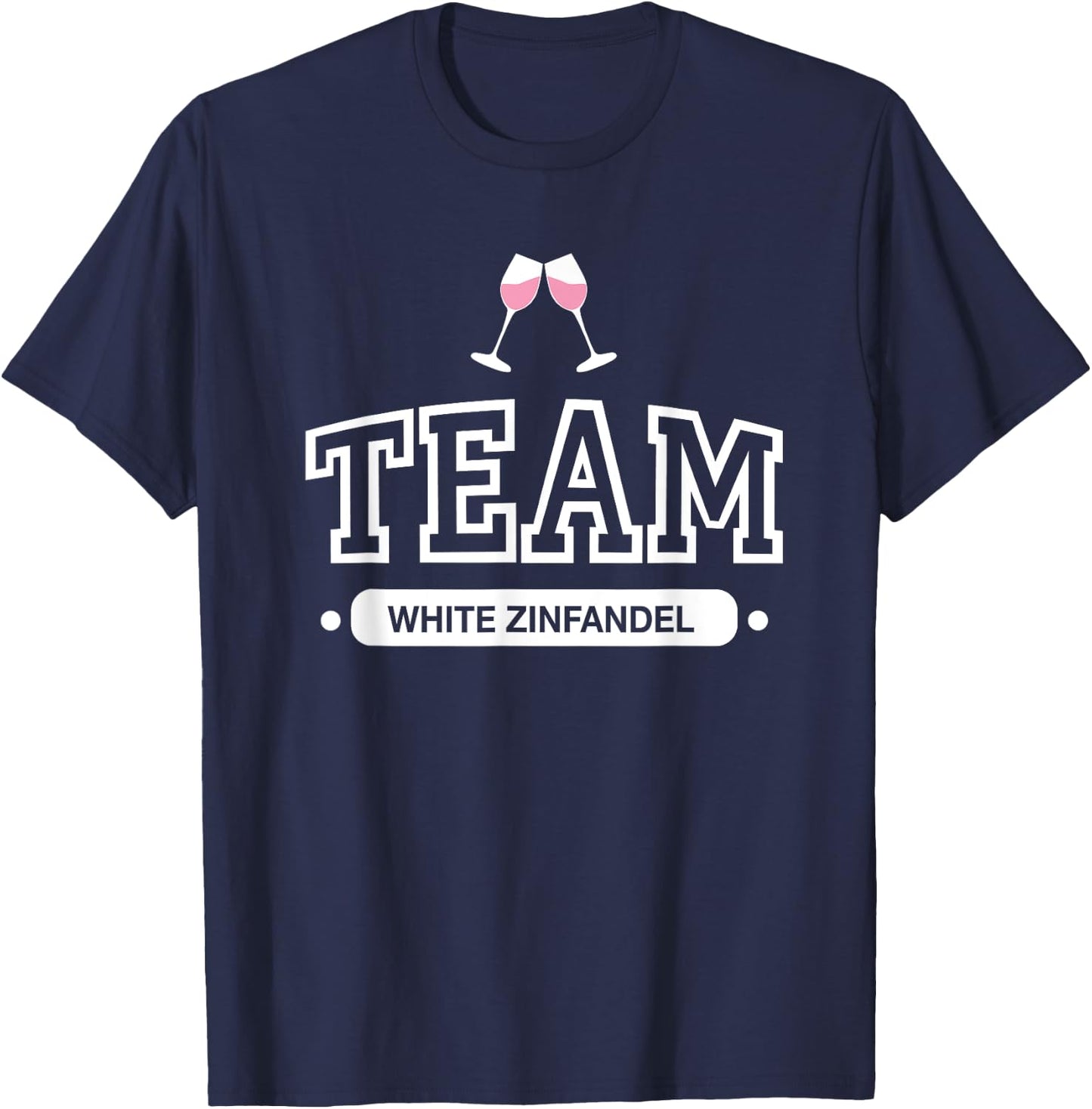 TEAM White Zinfandel t shirt T-Shirt - T-Shirt | Navy