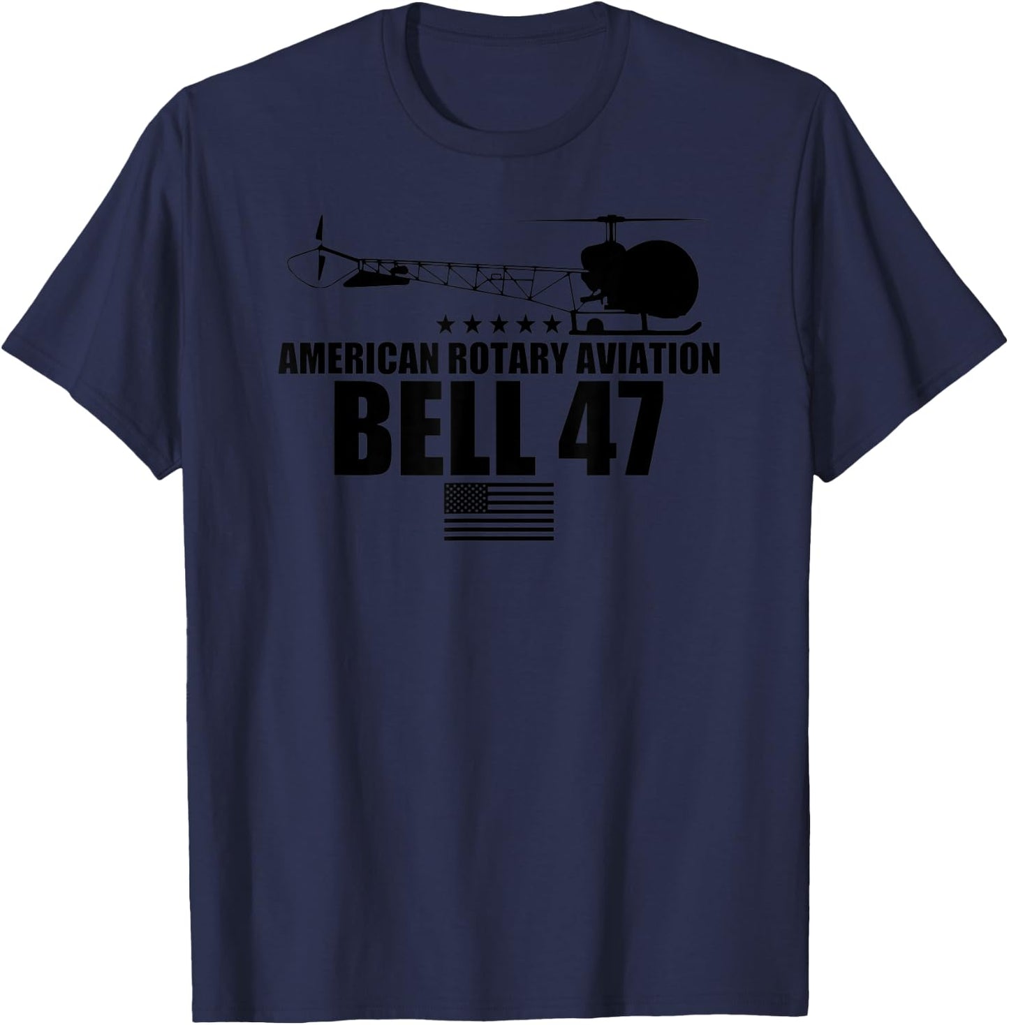 Bell 47 T-Shirt - T-Shirt | Navy