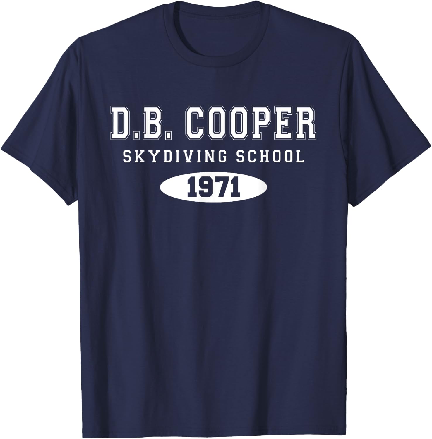 D.B. Cooper T-Shirt - T-Shirt | Navy
