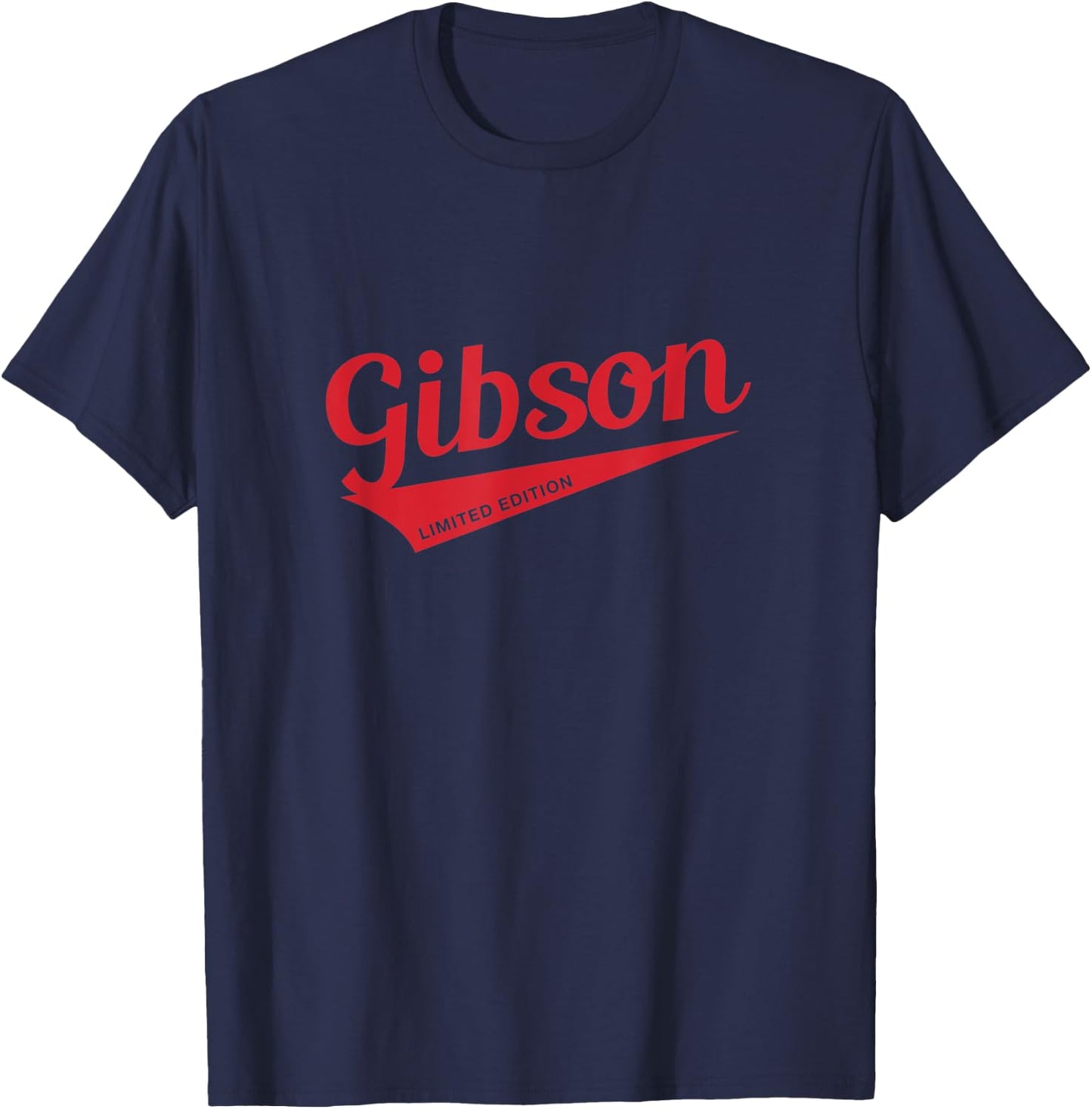 Gibson Limited Edition Pärchen Shirts Nachname T-Shirt - T-Shirt | Navy