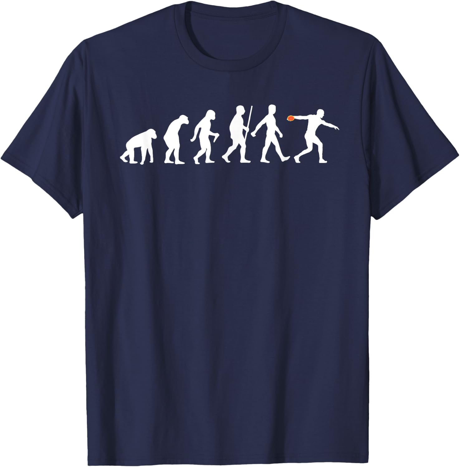 Funny Discuss Throwing Design Track And Field Discuss Throw T-Shirt - T-Shirt | Navy