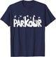 Freerunning Shirt for Parkour Runner | Parkour T-Shirt - T-Shirt | Navy