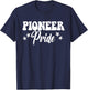 Pioneer Pride High School Pioneers Sports Team Pioneers T-Shirt - T-Shirt | Navy