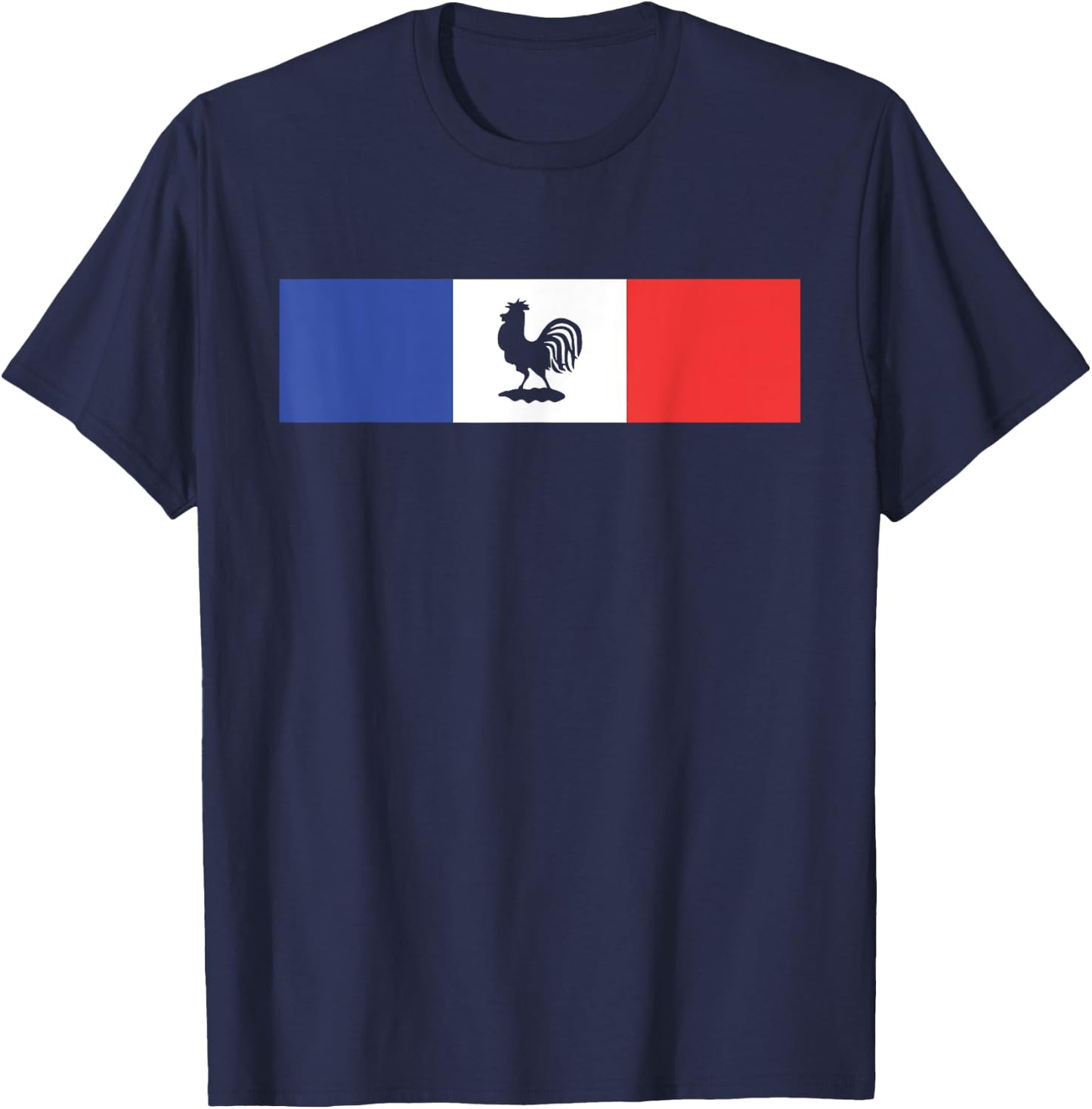 france Soccer Football france flag T-Shirt - T-Shirt | Navy