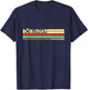 Retro Vintage Böblingen T-Shirt - T-Shirt | Navy