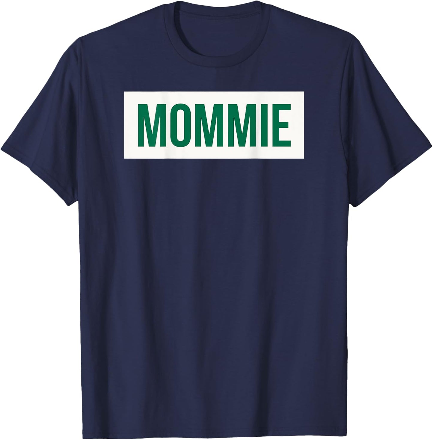 Mommie Caddie Mommy Golf Puns (Back) Cool Golfing Golfer Mom T-Shirt - T-Shirt | Navy