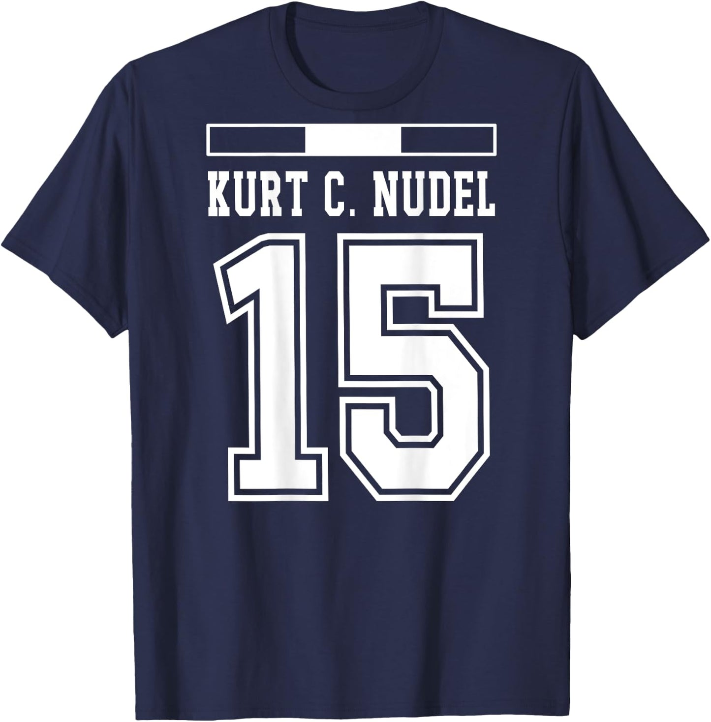 Österreich Trikot Lustige Namen Kurt C. Nudel T-Shirt - T-Shirt | Navy